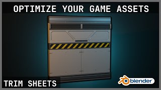 How to Make Game Assets in BLENDER Like The Pros With Trim Sheets!