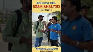 IBPS PO Exam Analysis Students Review #ibpspo #ibpspo2024 #ibpspoanalysis #ibpspoexamanalysis