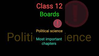 #cbseclass12 #politicalscience #cbse2025 #boards2025 #exampreparation #predictedpaperscbse #exam
