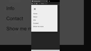 Design a Modern Hamburger Menu HTML & CSS - No Talking #webdevelopment #coding #frontend #webdesign