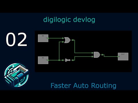 [02] Faster routing and graphics updates - digilogic devlog