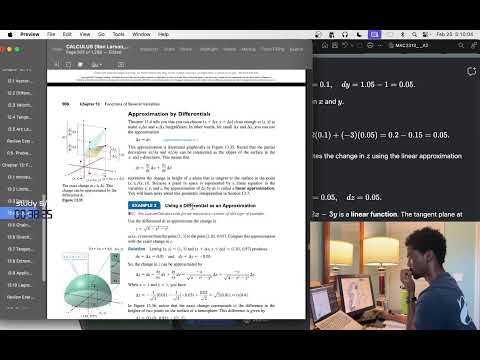 study with me | calculus | rain sounds | 6 hours | 2025.02.20