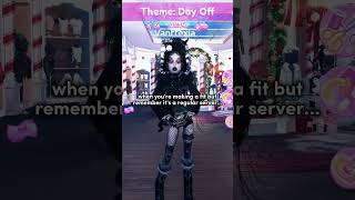 WHEN YOU'RE PLAYING DTI BUT REMEMBER YOU'RE IN A REGULAR SERVER
