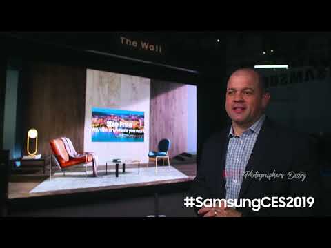 Samsung The Wall Modular Display CES 2019