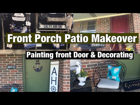 Front Porch Makeover Part 2 | Spring 2021 | Front Porch Shopping | Decorating Idea