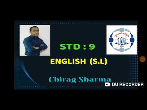 ENGLISH / STD : 9 / UNIT : 4 / CALL OF THE HILLS.... (PART - 2)