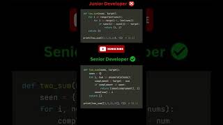 👨‍💻 junior developer vs senior developer  #shorts