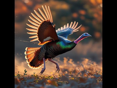 Amazing Turkey Bird Flight Caught on Camera