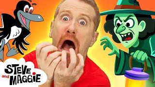 Halloween Monster Camping Adventure with Steve and Maggie | Haunted House | Play Spooky Kids Game