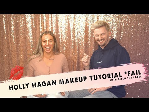 Q&A WITH HOLLY HAGAN + MAKEUP TUTORIAL *FAIL*