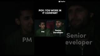 Meme about IT company