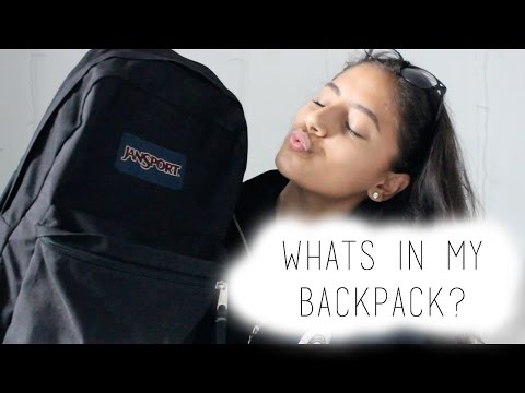 Whats in My Backpack? ♡