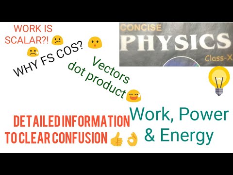 Icse Physics Chapter 2(work energy power). Part 1