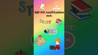 SBI PO notification out💯#sbiponotification #ibpsrrb#education#study#banking#ytshorts#viral#youtube