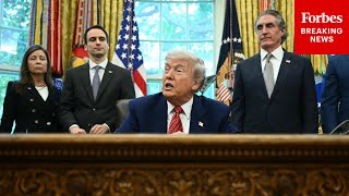 Trump Asked: 'What Are You Hoping To Achieve With A 50% Tariffs' On EU?