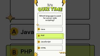 Which language is used for server side scripting? #ServerSideTech #PHP #NodeJS #RubyOnRails #Python