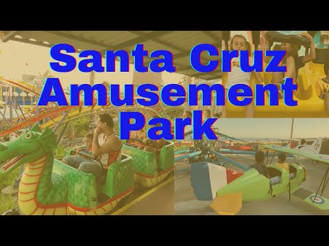 Santa Cruz Beach Boardwalk Amusement Park || Fun Rides