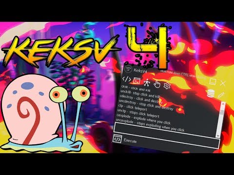 VERY OP!✔️WORKING!✔️ROBLOX Exploit [ KeksV4 ] 100+ COMMANDS, Lua Script Executor⚡Working June 2017⚡