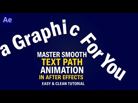 Master Smooth Text Path Animation in After Effects | Easy & Clean Tutorial