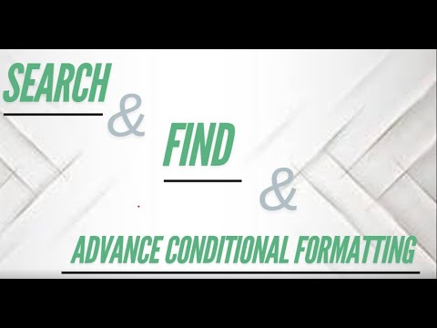 Search vs Find 🔍|Advanced Conditional Highlighting Explained |Master Data Techniques 🖥️✨ #excelhacks