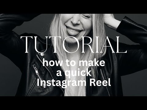 TUTORIAL: How to make a quick Instagram Real