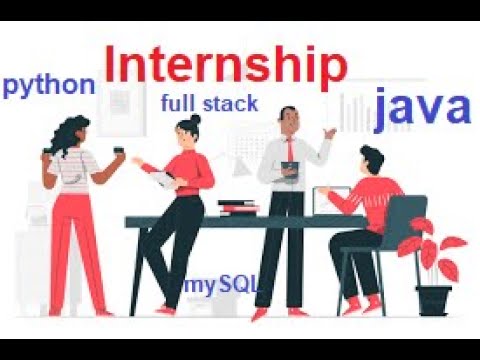 complete guide for  intrnship in java python php full stack