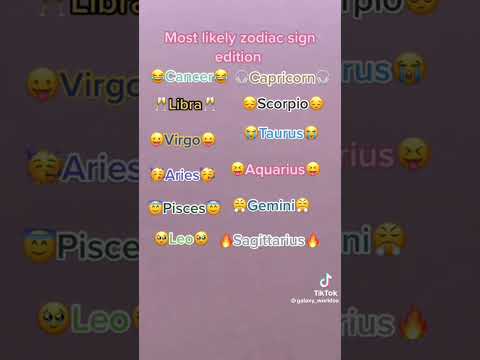 [Who most likely zodiac signs] credits to the owner of the video guys 🛐
