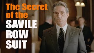 Why the SAVILE ROW Suit is a MENSWEAR ICON – Jeremy Irons style breakdown in Damage.