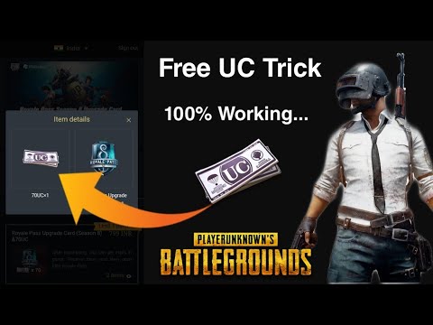 Pubg mobile free unlimited UC generate trick 2019 || Pubg mobile free uc trick 100% working