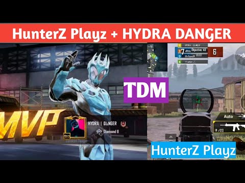 HYDRA DANGER Playing with me TDM GAMEPLAY@HYDRA DANGER#pubgmobile #tdm #bgmi #hunterzplayz