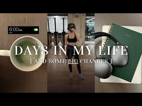 6AM PRODUCTIVE DAY IN MY LIFE | a big life update, personal training, and some news & changes