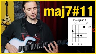 The MAJOR SEVENTH #11 Chord