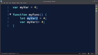 Var, Let, Const in JavaScript (ECMAScript 6)