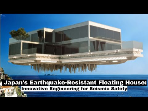 Japan's Earthquake-Resistant Floating House: Innovative Engineering for Seismic Safety