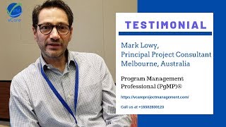 Mark Lowy | PgMP Training | Melbourne, Australia | vCare Project Management