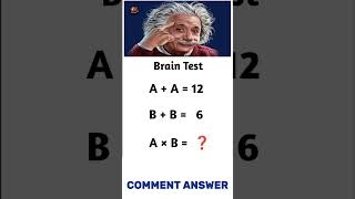 🔢💥 Solve It in One Move: Genius Only! #BrainTeaser #MathFun #LogicChallenge