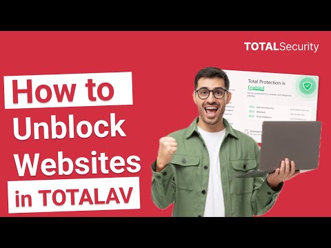 How to unblock websites in TotalAV
