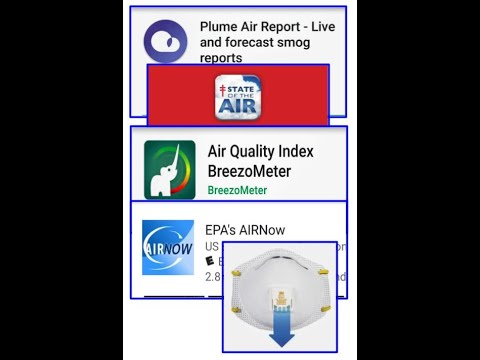 Monitor Your Air Quality w/Plume, State of the Air, BreezoMeter & AirNow (+ recommended safety mask)