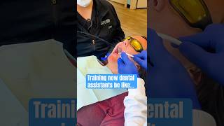 Great aim 😬😅 #dentalhumor #dentalassistant
