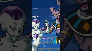 Vegeta refuses to hold Frieza's hand. #dragonball #goku #dbs #beerus #frieza #vegeta #whis