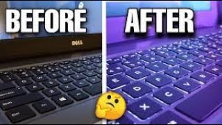How TO Open Laptop Keyboard Backlights  #shorts #ytshorts