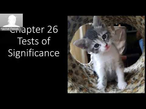 Stats Lecture Chapter 26 Tests of Significance