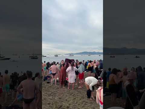Vancouver polar bear swim 2024 :) Happy new year!!