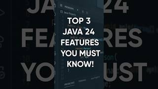 🚀 Top 3 Java 24 Features You Shouldn’t Miss! Boost your dev game with these updates! 💻