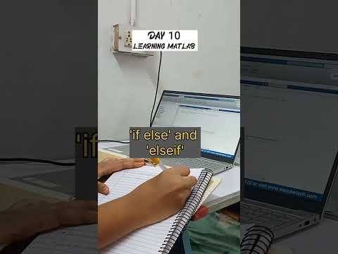 Day -10 Learning Matlab #study #matlab #vjti #education #challenge