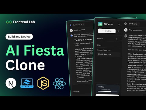 Build Dhruv Rathee's Startup Clone | AI Fiesta | Next.js, Tailwind CSS, Shadcn, JavaScript