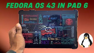 I Install Fedora OS (Linux) In My Xiaomi Pad 6 !! Really Amazing 😍 🔥 How It Perform 😱