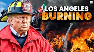 Los Angeles is unsettled by Trump's arrest #nepalshow