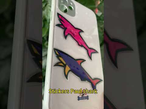 Shark Stickers with a Twist Add a fierce touch to your gear with our shark stickers.  #stickers