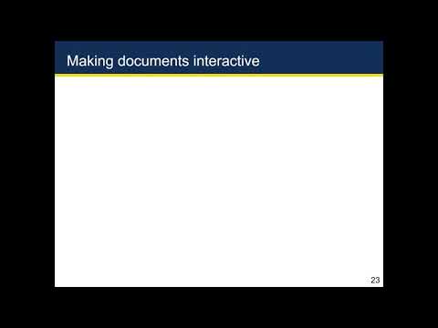 7-5 Interactive Data Analysis - Converting R Markdown Documents into Interactive Shiny Documents